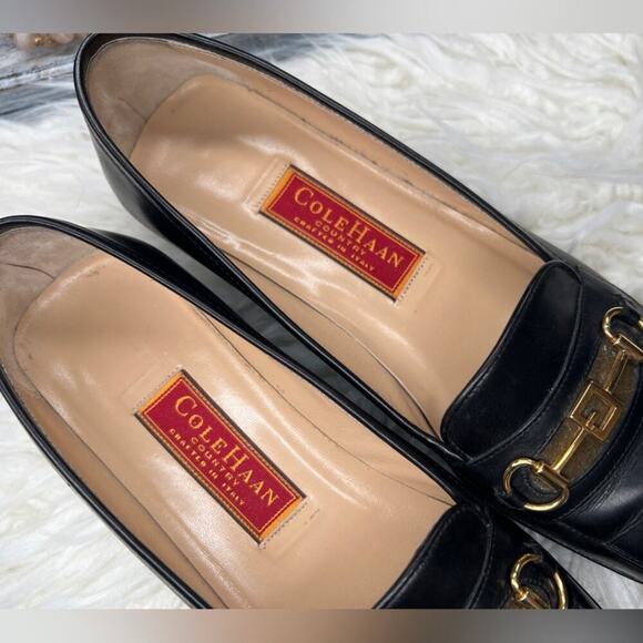 Cole Haan | Vintage Leather Loafers | Black | Size 8 - Picture 7 of 11